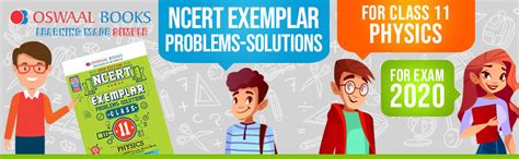 Oswaal NCERT Exemplar (Problems - solutions) Class 11 Physics Book (For ...