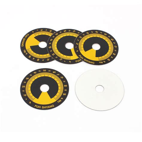 Buy uxcell Rheostat Transformer Potentiometer 0-100 Control Dial Face ...