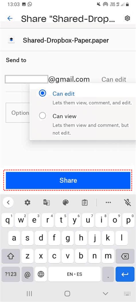 Image result for Dropbox Add File to Shared Folder