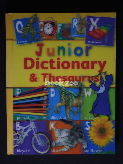 Buy Junior Dictionary and Thesaurus by Cindy Leaney at Online bookstore ...
