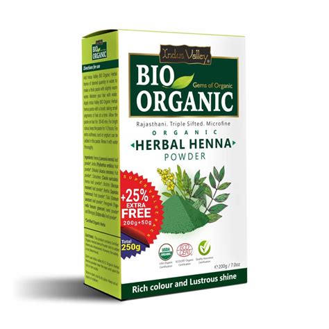 Buy INDUS VALLEY Bio Organic Herbal Henna Powder Rich Colour and ...