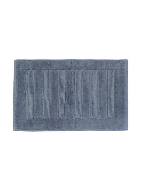 Buy Fabindia Blue Cotton Bath Floor Mat - Floor Mats & Dhurries for ...
