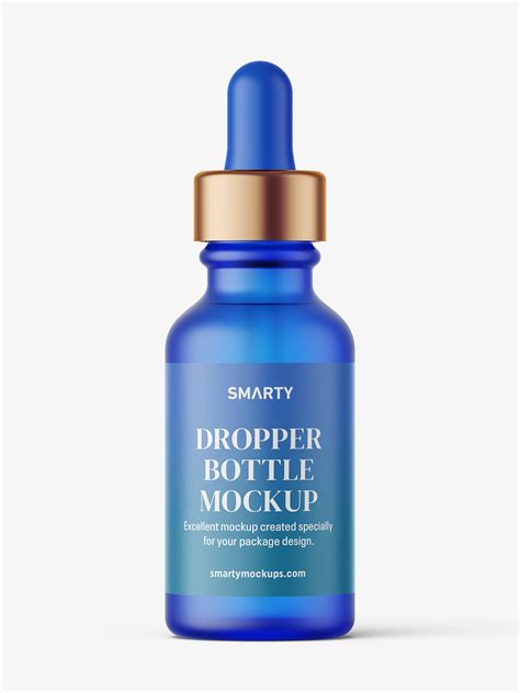 Blue Liquid Dropper