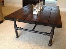 Industrial Looking Coffee Tables by Industrial Curtain Rod Diy With 3 Industrial Looking Coffee Tables
