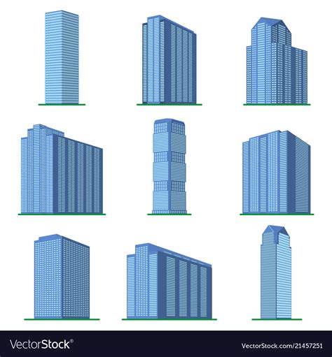 Modern High-Rise Building Vector 的图像结果