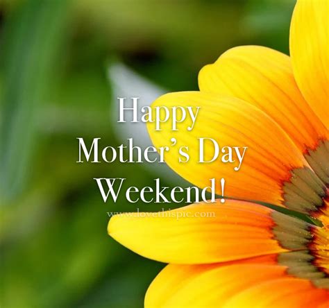 Happy Mother's Day Weekend Pictures, Photos, and Images for Facebook ...
