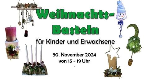 Weihnachtsbasteln für Kinder und Erwachsene, Platz der Jugend 6, 15374 ...
