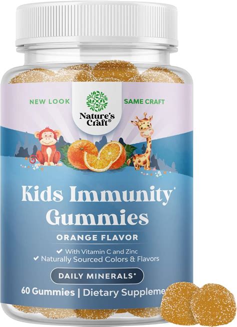 Amazon.com: Kids Immunity Support Gummies - Delicious Vitamin C with ...