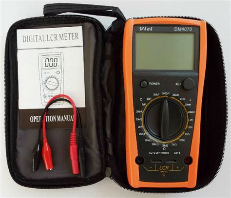 AideTek DM4070 LCR meter multimeter tester capacitance Inductance ...