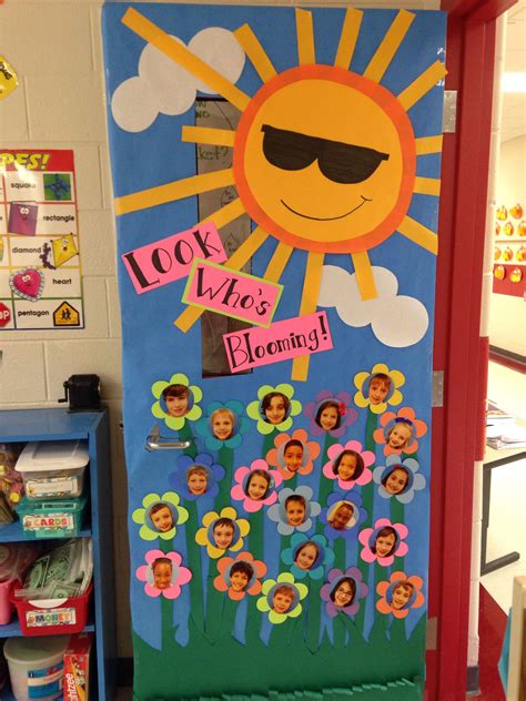 Spring Classroom Door Decor Ideas