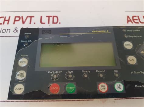 Deif Delomatic 4 Display Board – Aeliya Marine Tech