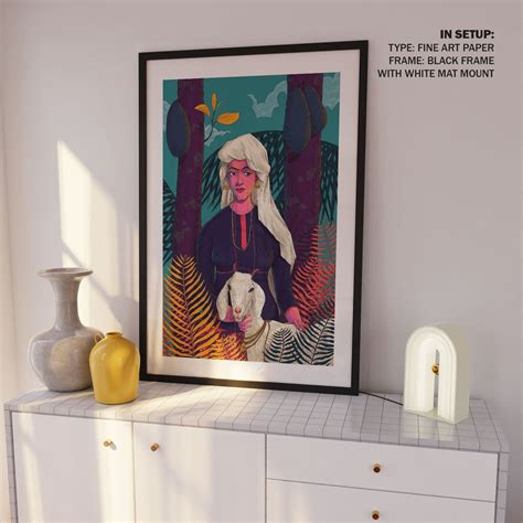 Aamina: Buy Premium Framed Art Prints Online India – Dessine Art
