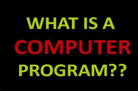 what is program