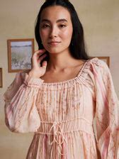 Paloma Ruched Chic Summer Dresses | Buna Studio