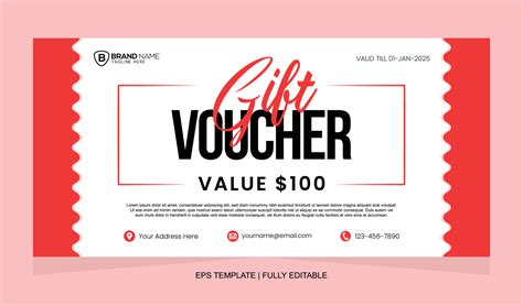 Make Your Own Voucher Template - Free Printable Download