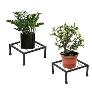Metal Planter Stand | Plant Stand for Pots | Outdoor Plant Stand ...