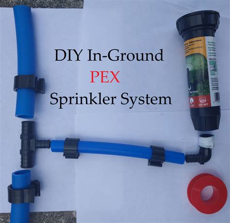 How to Install a DIY PEX Pop-Up Lawn and Garden Sprinkler System ...