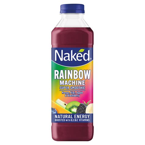 Naked Rainbow Machine Mango, Kiwi, Apple & Blackberry Super Smoothie ...