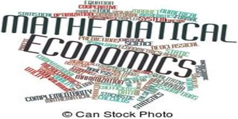 Image result for Mathematical Economics Examples