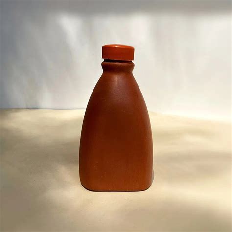 Terracotta 500ml Drinking Water Bottle Amalfiee_Ceramics – Amalfiee ...