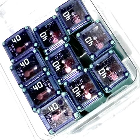 Snapklik.com : EDS - Automotive Low Profile Mini J Case Fuses Compatible For Ford, Chevy/GM ...