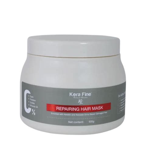 KERA FINE REPAIRING HAIR MASK INFUSED WITH KERATIN & AVACADO OIL 500 ML ...
