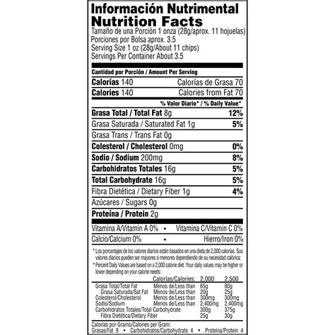Takis Fuego Nutrition Facts at Madeleine Darbyshire blog