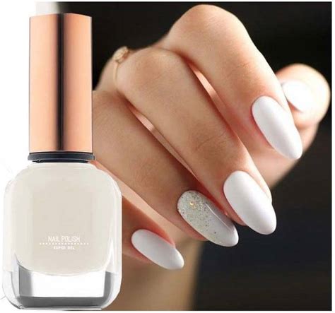 MYEONG High Gloss, Gel Effect pigmented Milky white - Price in India ...