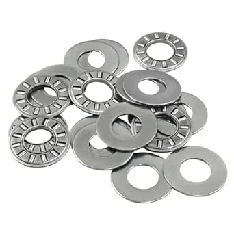 Litoexpe 6 Sets Thrust Needle Roller Bearings with Two Washers NTA613 ...