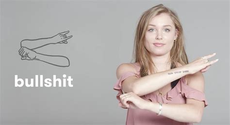 Deaf People Teach How To Sign Curse Words | Sign language words, Sign ...