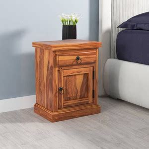 Devsignature Solid Sheesham Wood Bed Side Table For Bed Room Solid Wood ...