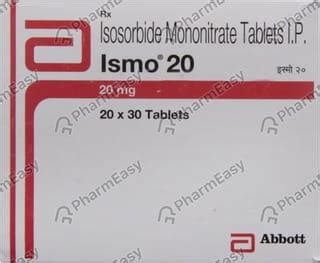 Ismo 20 MG Tablet (30): Uses, Side Effects, Price & Dosage | PharmEasy