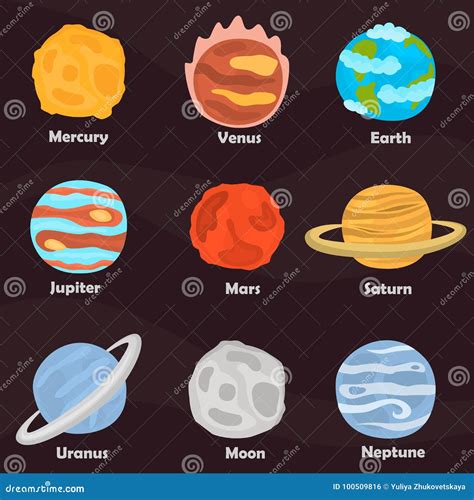 All Colors Of Planets