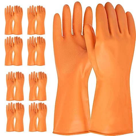 Evozena Heavy Duty Hand Gloves, Gloves for Washing Utensils, Rubber ...