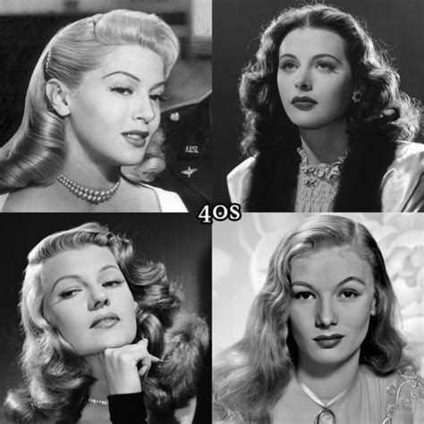 Pin by Jailene on 1940s | 1940s hairstyles, 40s hairstyles, Long hair ...