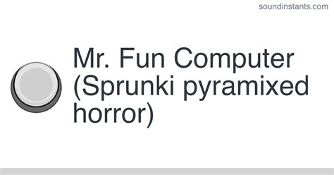 Image result for Sprunki Pyramixed Horror Mr Computer