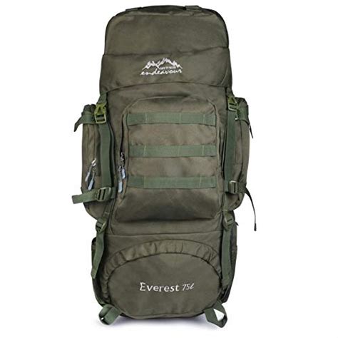 Buy Endeavour 75 LTR Waterproof Rucksack Travel Backpack Trekking ...