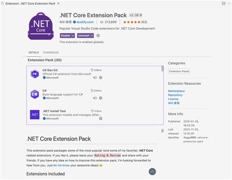 vs Code .Net 的图像结果
