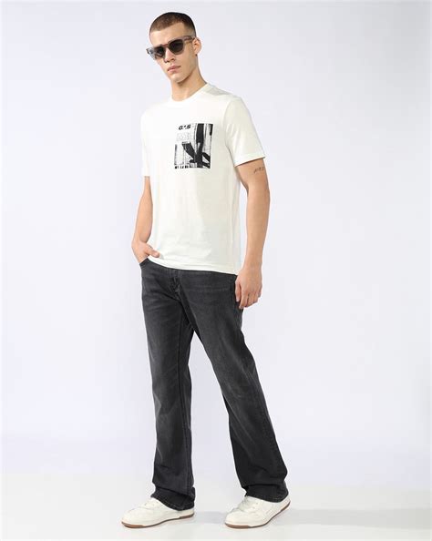 GAS Jeans Men Flared Denim