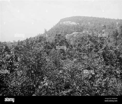 Catskill Mountain House and Summit Station of Otis Elevating Railway ...