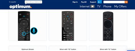 Image result for Optimum Remote Control Guide