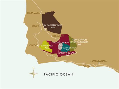 Santa Barbara County: Appellations and Wine Region's Layout - EXOTIC ...