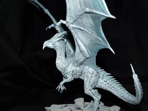 My version of Lord of the Print’s ancient white dragon. This was the ...