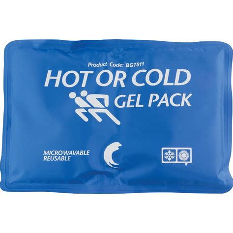 Roscoe Medical Hot & Cold Therapy Reusable Gel Pack for Muscle Pain Relief, 7.5" x 11", Blue HSA ...