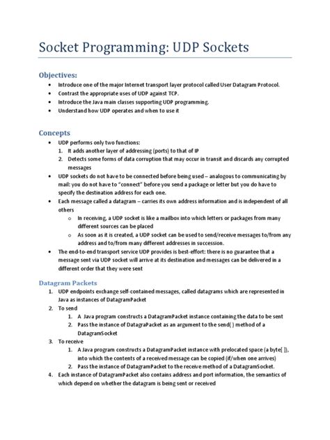 Image result for Socket Programming for UDP