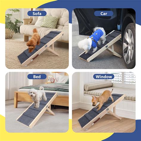 IPETBA Small Dog Ramp for Bed Couch Car Folding Portable India | Ubuy