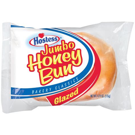 UPC 888109010171 - Jumbo Glazed Honey Bun 4.75 OZ BAG | upcitemdb.com
