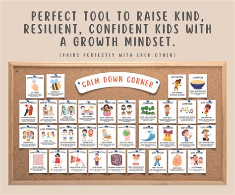 68 Somatic Therapy Coping Skill Cards for Kids – MindSpace
