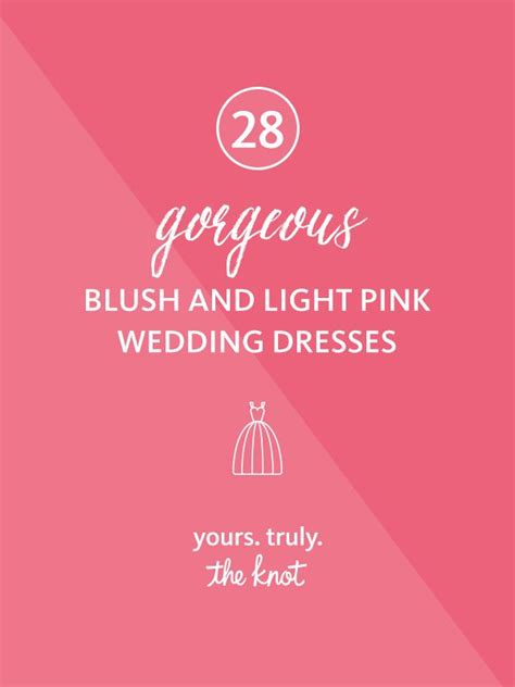 pink wedding dresses