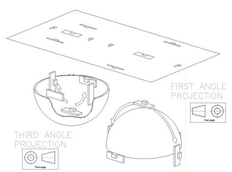 Image result for First Angle Projection Drawing Front View